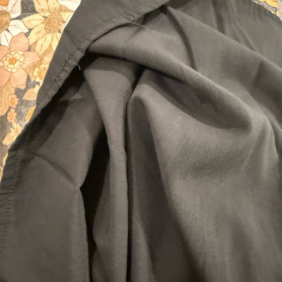 Stunning Mittoshop Floral Babydoll Square Neck Long Sleeve Shimmer Fall Dress - Picture 8 of 12